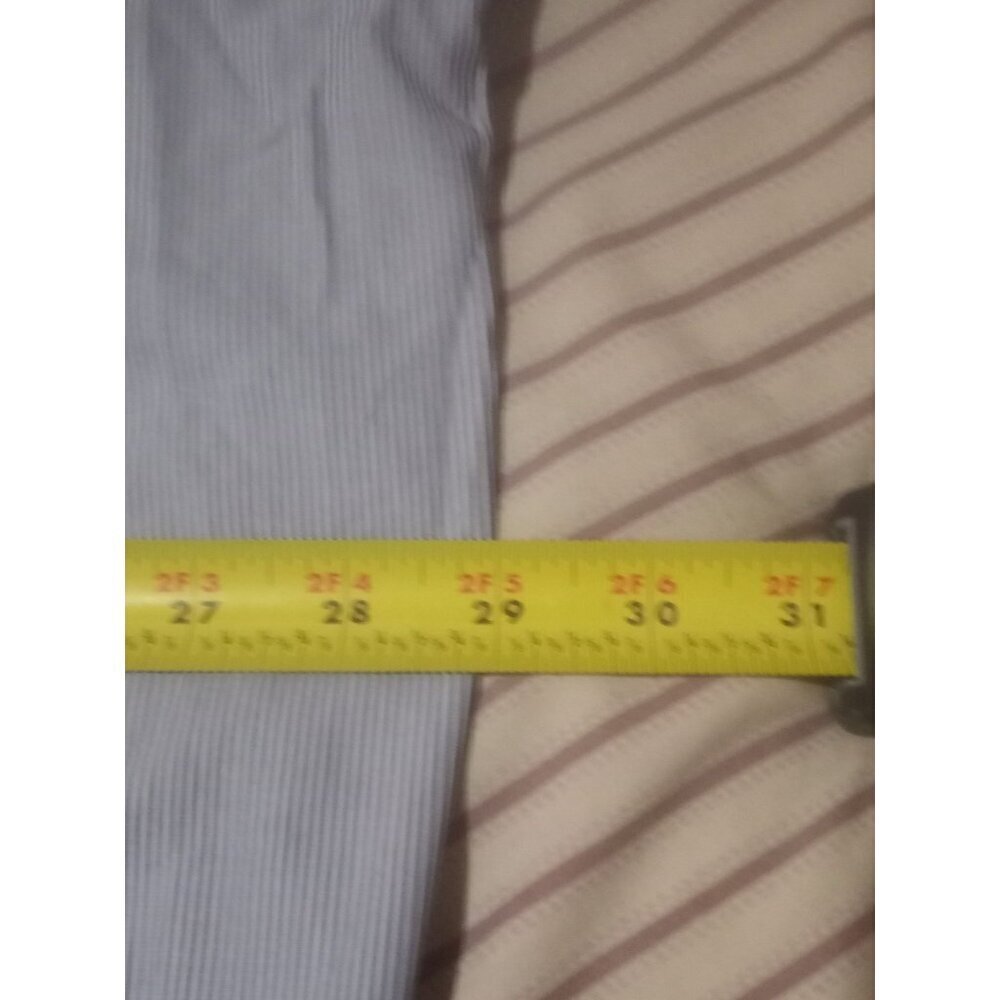 Roundtree & Yorke Men's Long-Sleeve Shirt 3XT Blue Striped Luxury Cotton NWT - Picture 12 of 13